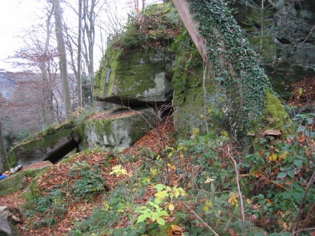 Der Angelstein bei Neuenbürg-Waldrennach
